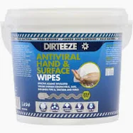 Tub Dirteze Wipes - AntiBac